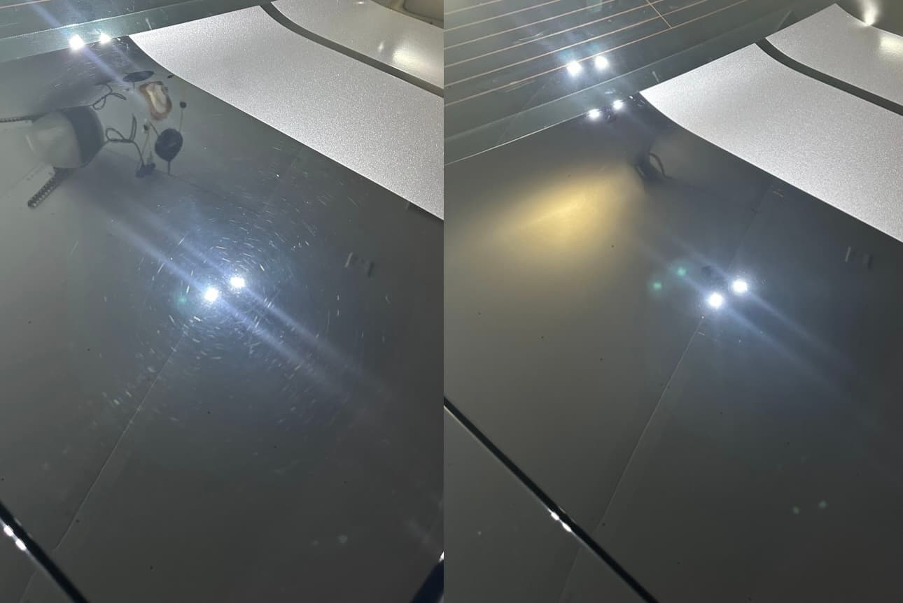 before and after photo