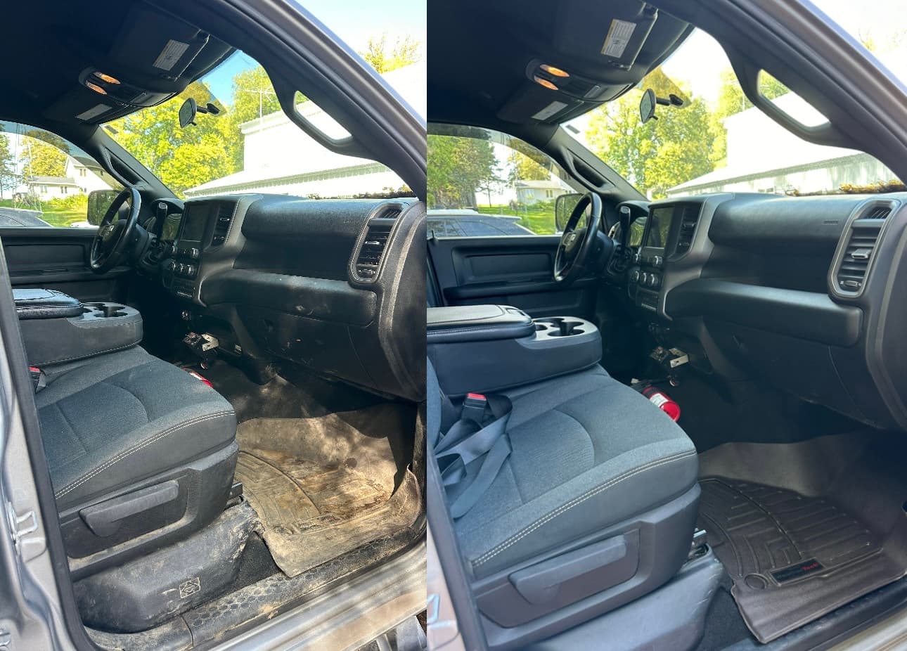 before and after photo