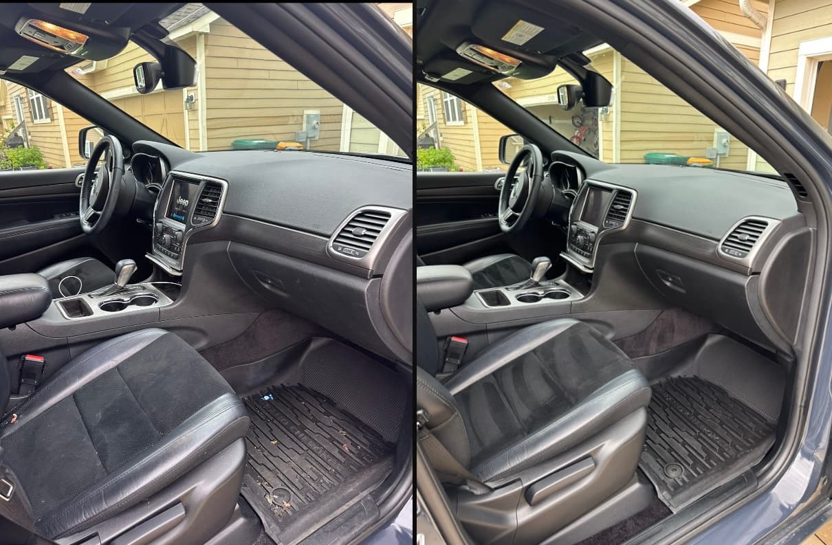 before and after photo