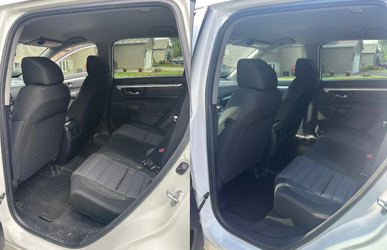 before and after photo